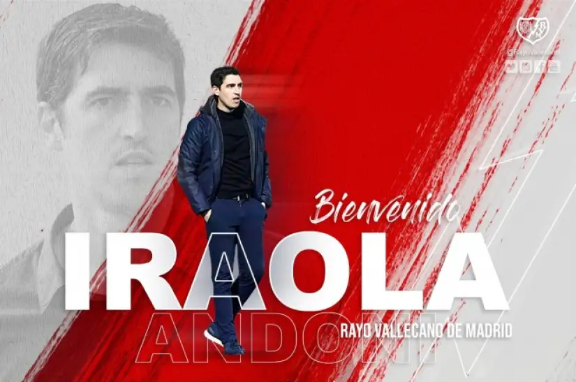 Andoni Iraola, nuevo entrenador del Rayo Vallecano