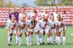 11 titular del Rayo Femenino contra el Zaragoza CFF