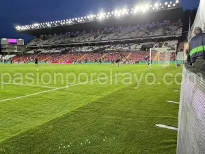 Imagen del estadio de Vallecas