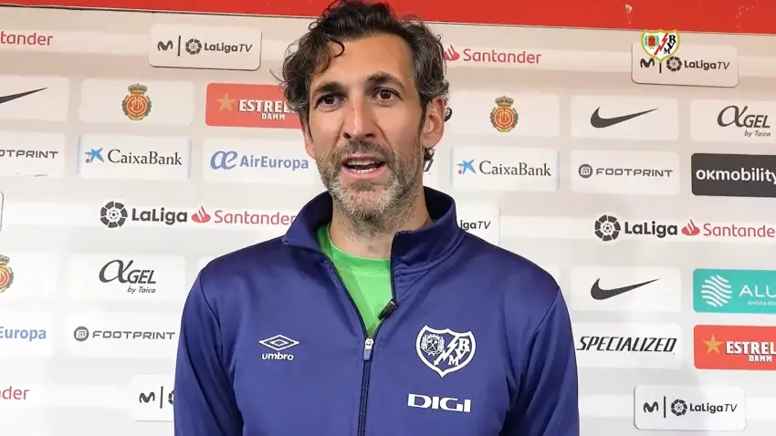 Diego López, en zona mixta tras el Mallorca - Rayo