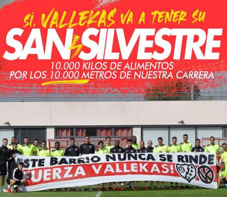 Oscar Valentín se suma a la ola solidaria de Vallecas