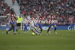 Imagen del Atlético de Madrid - Rayo Vallecano