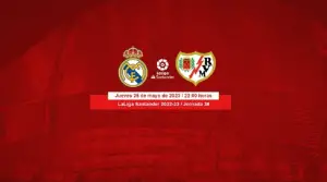 Cartel del Real Madrid - Rayo Vallecano