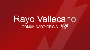 Imagen del Rayo Vallecano en un comunicado