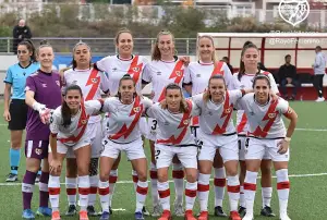 11 titular del Rayo Femenino contra el Villarreal