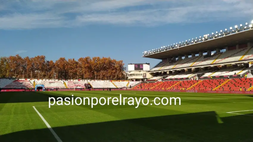 Estadio de Vallecas antes del Rayo Vallecano - Barcelona