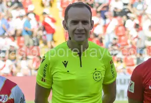 Melero López, árbitro del Rayo - Las Palmas