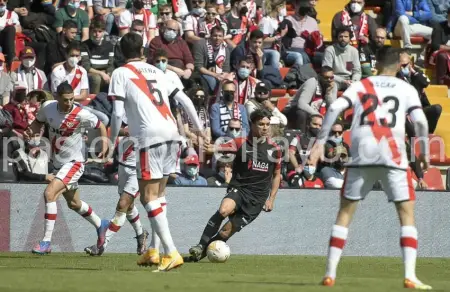 Imagen del Rayo - Sevilla en el estadio de Vallecas
