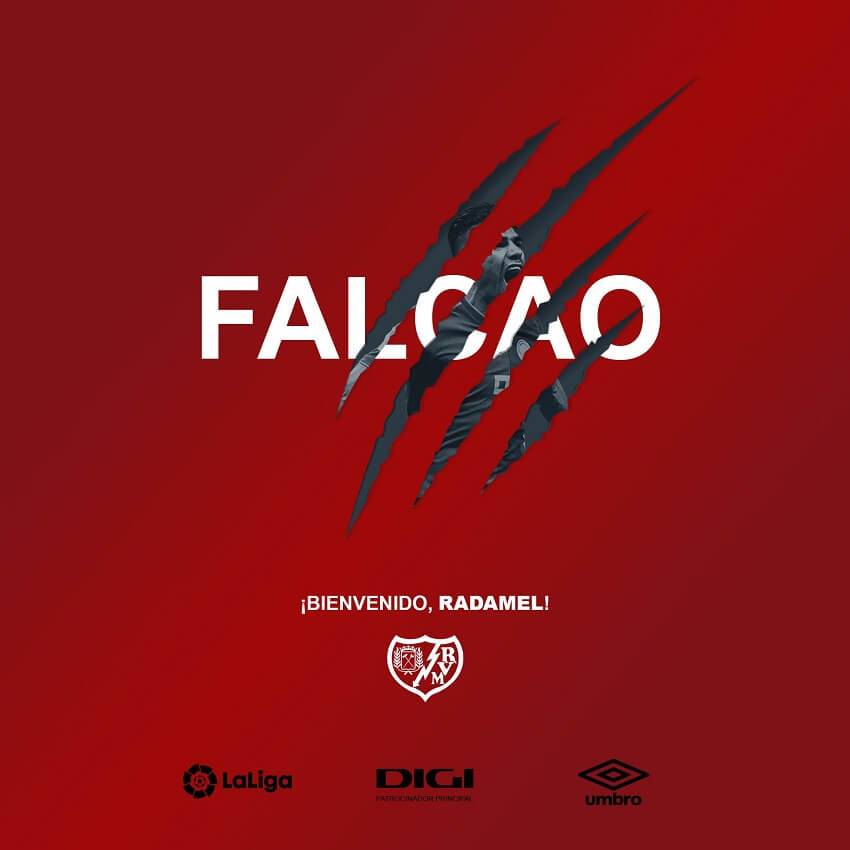 El Rayo presentará a Falcao mañana a las 19 horas